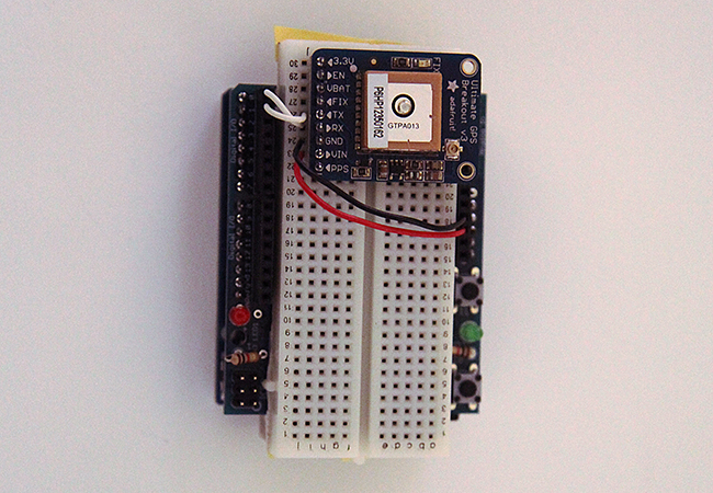 GPS module on Proto Shield