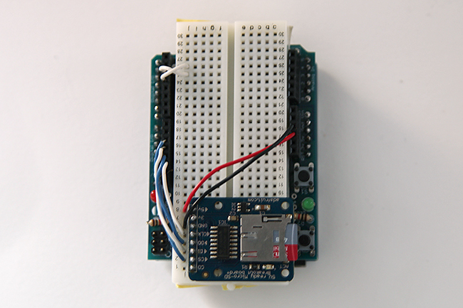 MicroSD breakout board wiring